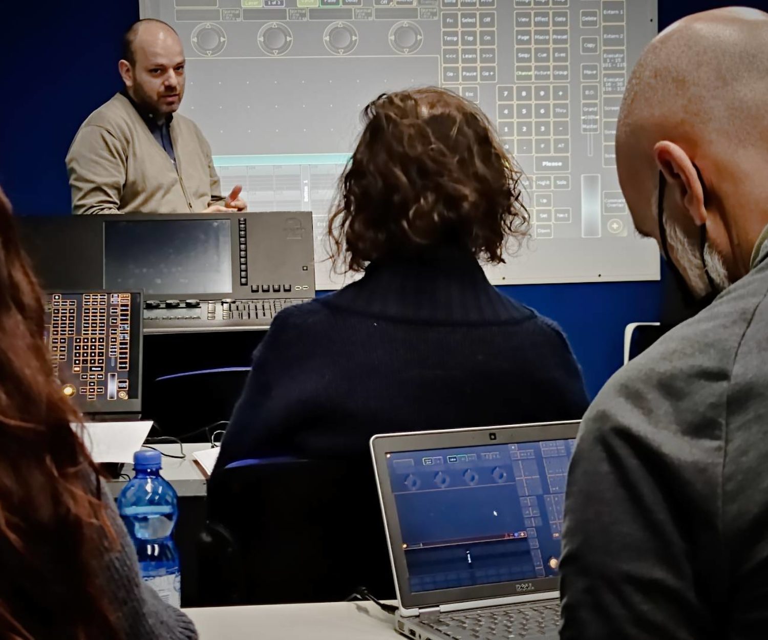 Corso AMS grandMA2 con Angelo Di nella